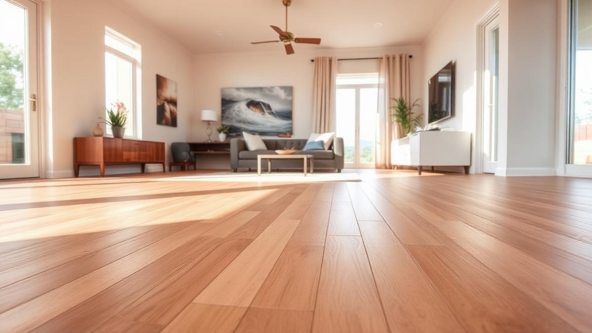 Luxury vinyl plank flooring installation in a Mesa AZ home