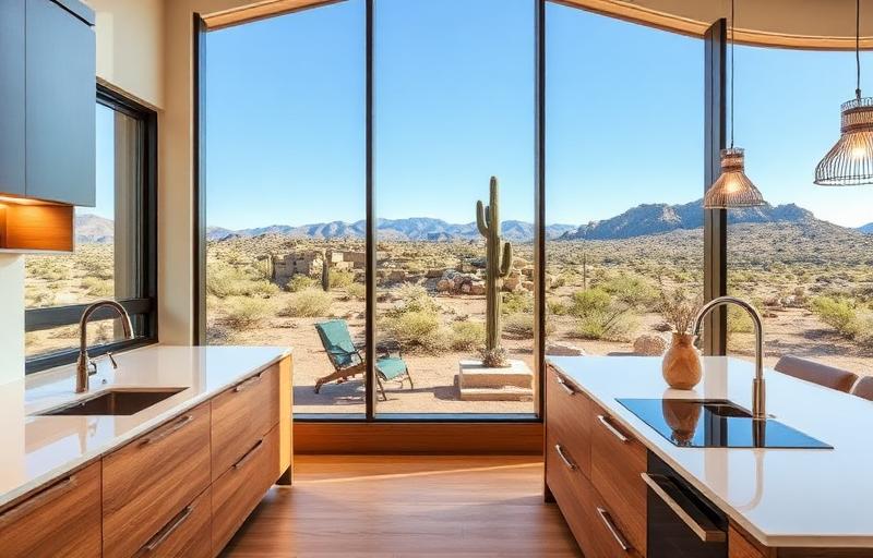 Beautiful custom kitchen design in a Mesa Arizona home